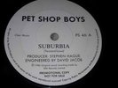 Pet Shop Boys. Suburbia. Uber Rare PROMO South African Press 7