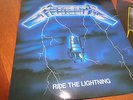 Metallica ?– Ride The Lightning  ..org,1984..MFN..very rare France press