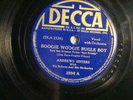 78 : DECCA 3598-ANDREWS SISTERS- BOOGIE WOOGIE BUGLE BOY/ SOLD FOUR    E