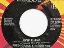 FREDI GRACE & RHINSTONE Love Thang RCA 45 disco soul boogie NM