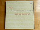 Philips 835 198/200 AY 3lp Bach solo violin sonatas and partitas Grumiaux stereo