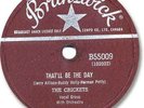 Rare BUDDY HOLLY & The Crickets Rock'n Roll 78 RPM Record. That'll Be the Day