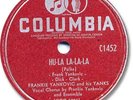 FRANKIE YANKOVIC Polka 78 RPM Record. Hu-La La-La-La (Polka)