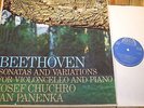 1111 1091-3 Beethoven Cello Sonatas & Variations / Chuchro / Panenka 3 LP box