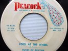 DUCES OF RHYTHM Tempo Toppers PEACOCK 45 Little Richard FOOL AT THE WHEEL  PJ224