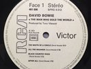 DAVID BOWIE The Man Who Sold World LP Grey/Pale green labels Only 50-100 copies