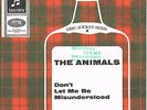 THE ANIMALS * Don´t Let Me Be Misunderstood * deutsche Beat 45 Schottenmuster