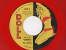 ROCKABILLY/INSTRUMENTAL/GARAGE-EMANONS-DOLL 1-STOMPER/CHALYPSO BOP-RED WAX