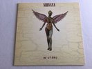NIRVANA - IN UTERO - RARE YELLOW/GOLD VINYL LP, WITH INNER, GRUNGE ROCK