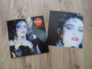 MADONNA THE FIRST ALBUM GERMAN STICKERED LP WITH POSTER