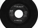 Crossover Soul 45 LA FAMILIA INC. Do You Love Me?/Exigency BSR HEAR Rare Tex Mex