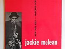 Jackie McLean McLean's scene w.Mal Waldron New Jazz mono DG purple label RVG