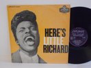 50s Rock N Roll LITTLE RICHARD here's little... 1957 UK Plum London Vinyl LP