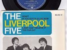 The LIVERPOOL FIVE heart Too far out EP PSYCH mod GARAGE freakbeat HEAR ?