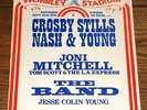 CROSBY STILLS NASH NEIL YOUNG JONI MITCHELL THE BAND OFFICIAL WEMBLEY PROGRAMME