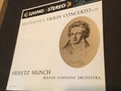Beethoven Heifetz Boston LP Violin Concerto RCA Living Stereo clean VG++