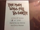 DAVID BOWIE The Man Who Fell To Earth 18/20 RARE edition book signed by authors