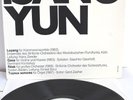 Isang Yun/Wergo WER 60034 stereo, M-