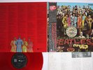 BEATLES SGT.PEPPER'S LONELY HEARTS CLUB BAND EAS-70137 Japan OBI Clear Red LP