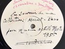 Lp Pathe DTX 196 Mozart A Paris Test Pressing 1 Side From The Oubradous Collect
