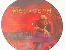 MEGADETH - Peace Sells... PIC LP 1st.press 1986 UK Capitol RAR # Overkill Slayer