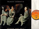 BLACK SABBATH heaven and hell (original uk press) LP EX/VG+ 9102 752 hard rock