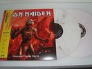 IRON MAIDEN THE BEAST TAKES TOKYO JAPAN WHITE/PINK GATEFOLD LP OBI LAST ONE