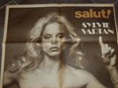 AFFICHE - POSTER VINTAGE GEANT SYLVIE VARTAN / MIKE BRANT 177 CM / 57 CM --/A6/