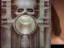 EMERSON LAKE AND PALMER brain salad surgery (1st uk press & poster) LP EX/EX-
