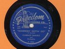 c 78 RPM Clarence Samuels Freedom 1544 in V+E-/E-