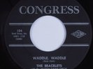 Girl Group R&B 45 BRACELETS Waddle, Waddle CONGRESS HEAR