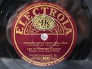 78rpm LALE ANDERSEN - ES GEHT ALLES VORÜBER, ES GEHT ALLES VORBEI - ELECTROLA
