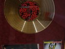 ROLLING STONES - VOODOO LOUNGE - 24KT GOLD LP PRESENTATION DISC - SIGNED