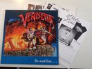 85D	Vendetta	Go and Live	N 0102-1	German 1st PRESS LP + OIS + original merch Ins