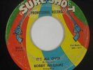 Northern Soul 45 - Bobby Williams - It's All Over - Sure-Shot - mp3