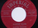 Blues Zydeco 45 CLISTON CHANIER Cliston Blues IMPERIAL HEAR