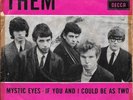 THEM VAN MORRISON 45 MYSTIC EYES+PS HOLLAND RARE UK EXPORT