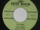 Northern Soul 45 - Betty Wilson & The 4 Bars - I'm Yours - Dayco - mp3