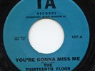 Hear- Rare Garage 45 - The Thirteenth Floor Elevators - You're Gonna Miss Me- M-