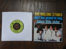 FRANCE ROLLING STONES AIN'T TOO PROUD TO BEG DANCE LITTLE SISTER 45 RECORD 6C2