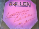 Orig CA AOR/HARD ROCK lp DE ALLEN Lovers Lane 1988 STILL SEALED MINT  RARE