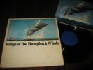Songs of the Humpback Whale Japan Record lp w/Book Sounds VG++ import demo