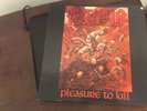 Kreator Pleasure to Kill first press LP Sodom Slayer Destruction black metal
