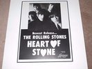 ROLLING STONES - HEART OF STONE - LONDON US ORIGINAL 1966 PROMO AD MOUNTED