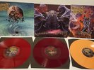 Malevolent Creation COLOR Vinyl 3 Record Stillborn Ten Commandments Retribution
