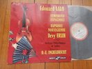 LALO SYMPHONIE ESPAGNOLE : Devy  ERLIH  violin LP DUCRETET THOMPSON 320 C 124