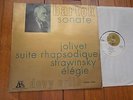 BARTOK-JOLIVET-STAWINSKY : Devy  ERLIH  violin LP ADES 16.013