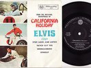 ELVIS PRESLEY - CALIFORNIA HOLIDAY  1967 Aussie 1st Issue EP Release M-