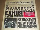 Bernstein MUSSORGSKY Pictures at an Exhibition - CBS MY 36726 SEALED