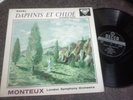RAVEL DAPHNIS ET CHLOE /MONTEUX  LP DECCA SXL 2164 STEREO ZAL-4504-5D /4505-7D